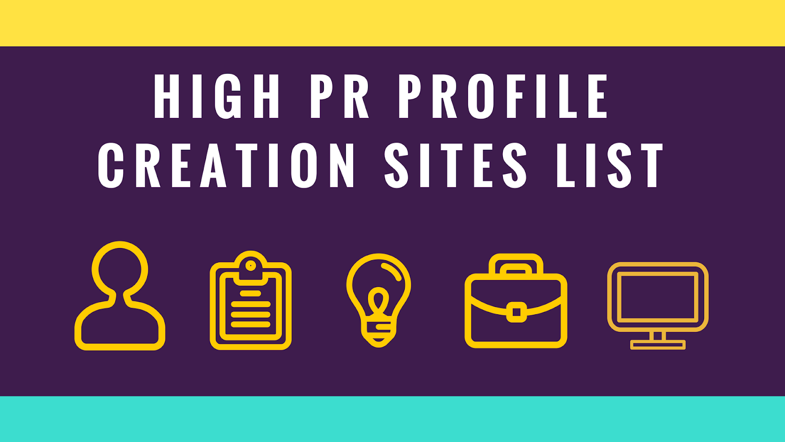 Profile creation sites list 2020
