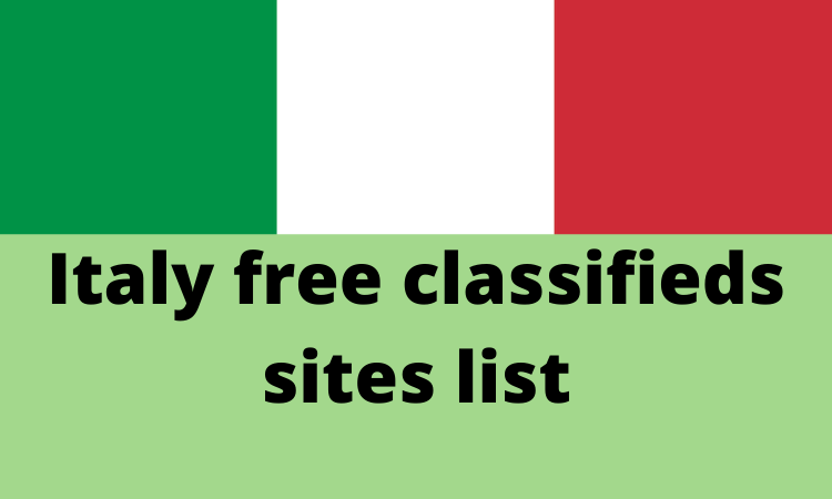 Italy free classifieds sites list